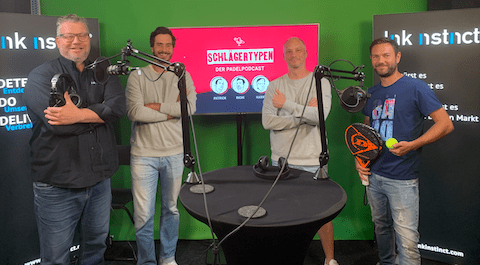 Neue Folgen des Padel-Podcasts im link instinct® Podcast-Studio produziert